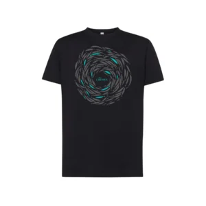 Camiseta THE CHOSEN con el logo a contracorriente.