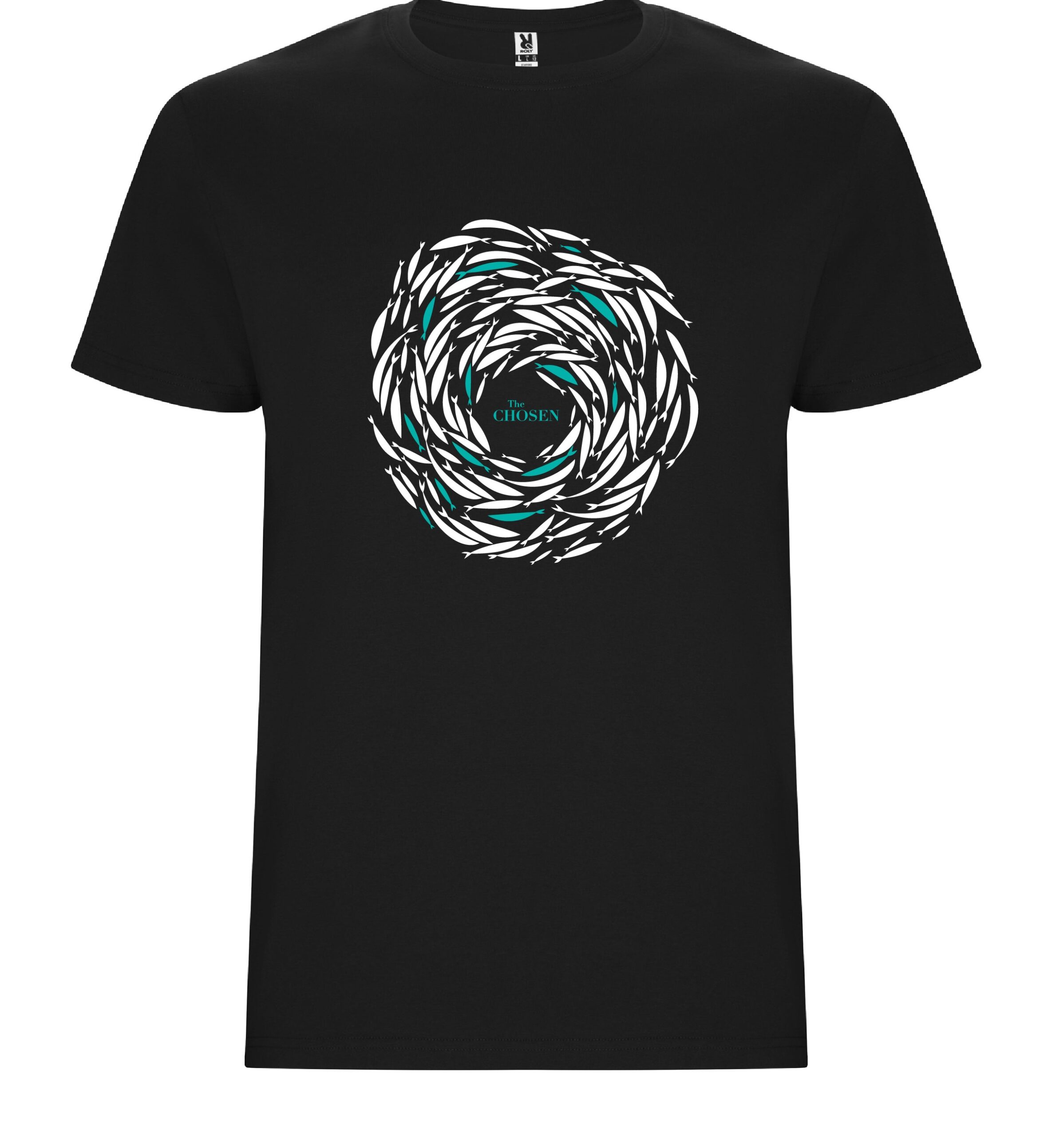 Camiseta negra against